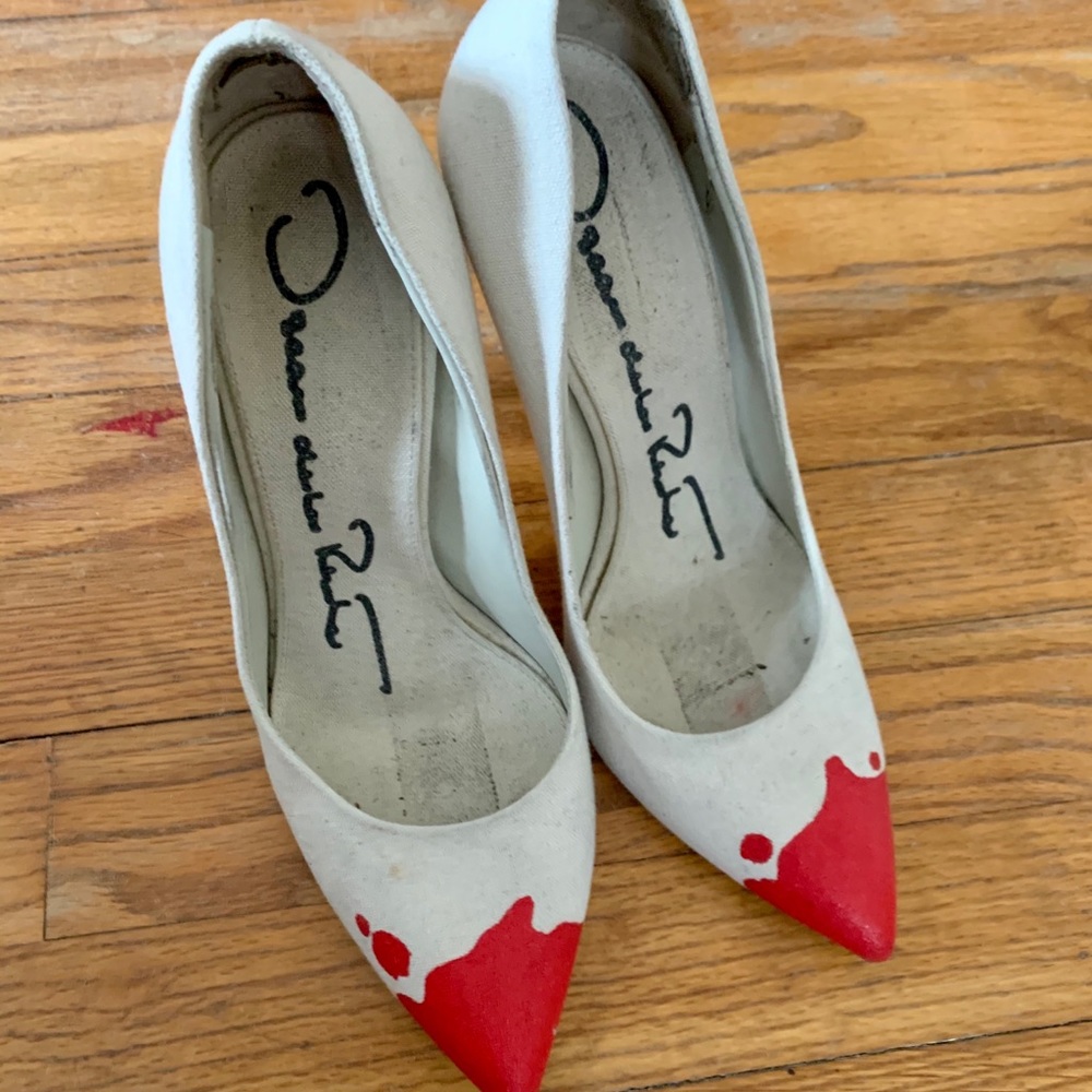 Oscar de La renta mariacarla heels